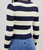 Striped Long Sleeve Sweater